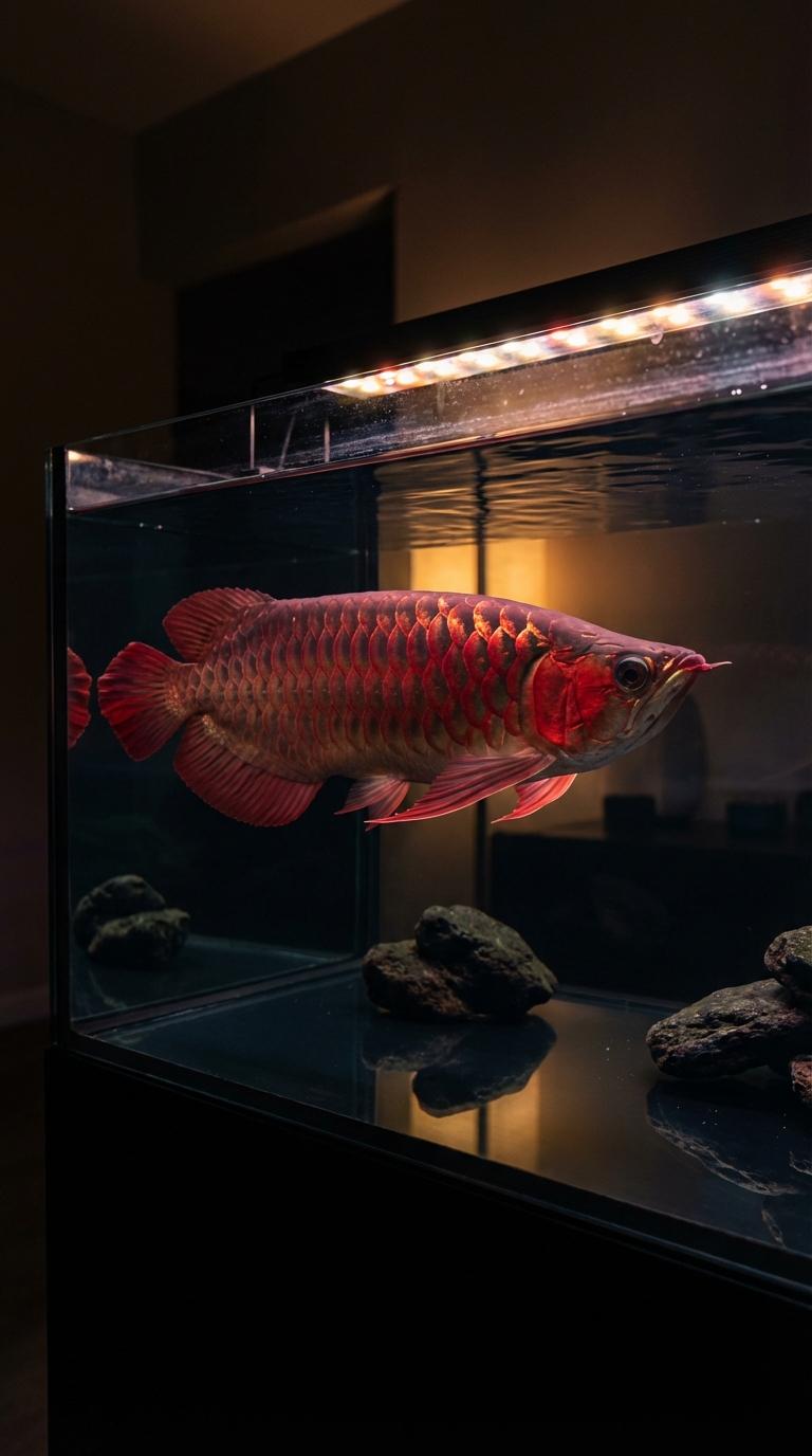 赤血龙鱼:血统传承与AI智能养护