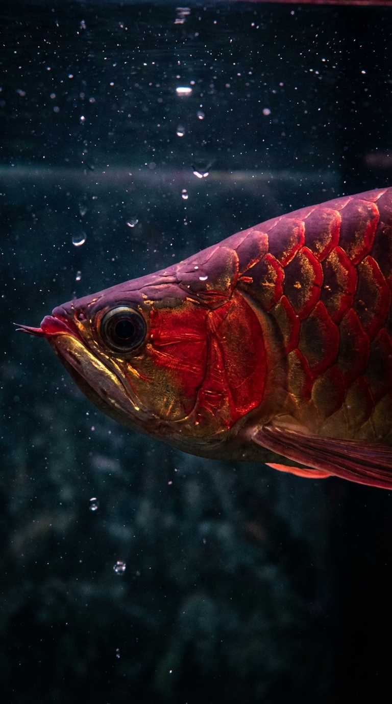 赤血龙鱼：血系传承的极致美学与AI驱动的现代养育范式